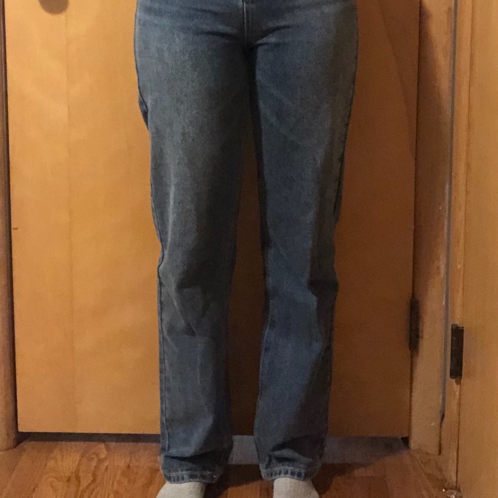 High Waist Wide Leg Jeans S